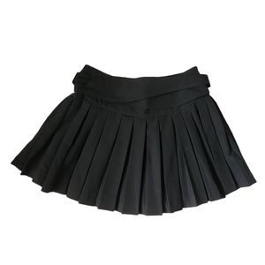 Forever 21 Pleated Wrap Around Mini Skirt